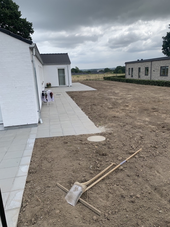 belægning omkring hus