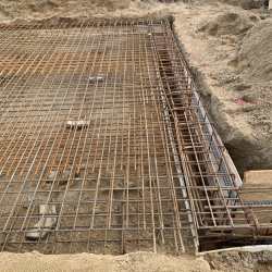 armeringsjern til nyt fundament
