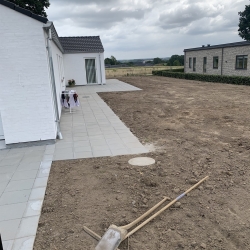 belægning omkring hus