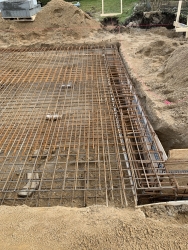 armeringsjern til nyt fundament
