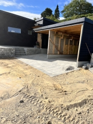 ny belægning til garage