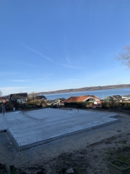 Støbning af fundament i Vejle
