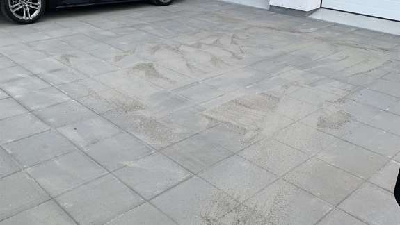 belægning af indkørsel
